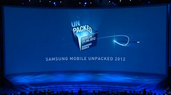 Samsung, IFA 2012, Unpacked